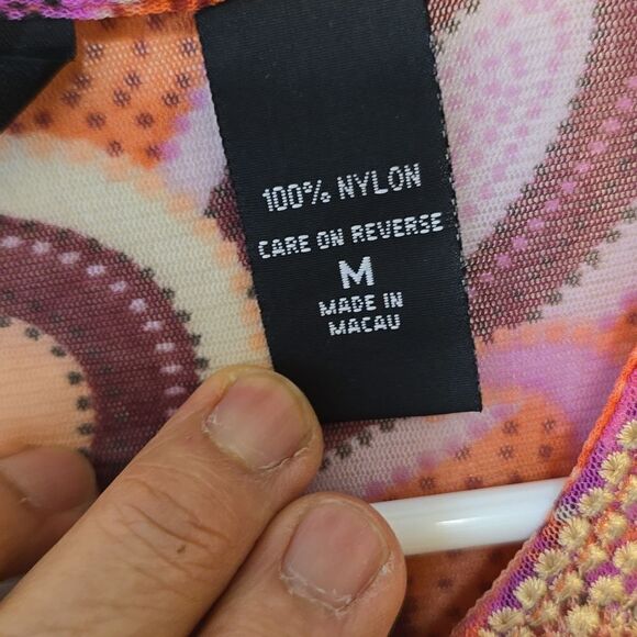 NEW YORK COMPANY SHEER Y2K BLOUSE SIZE M - Picture 3 of 8